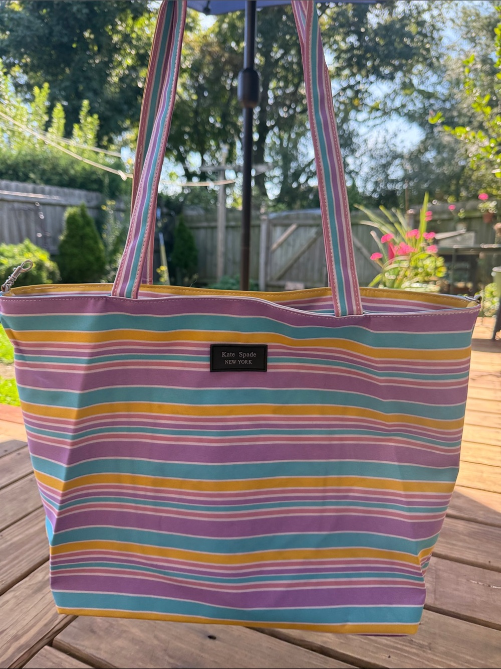 Kate Spade Multi-Striped Tote Bag